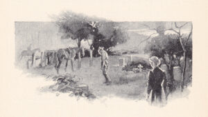 Image from Where the Dead Men Lie and Other Poems (by Barcroft Boake, 1897)